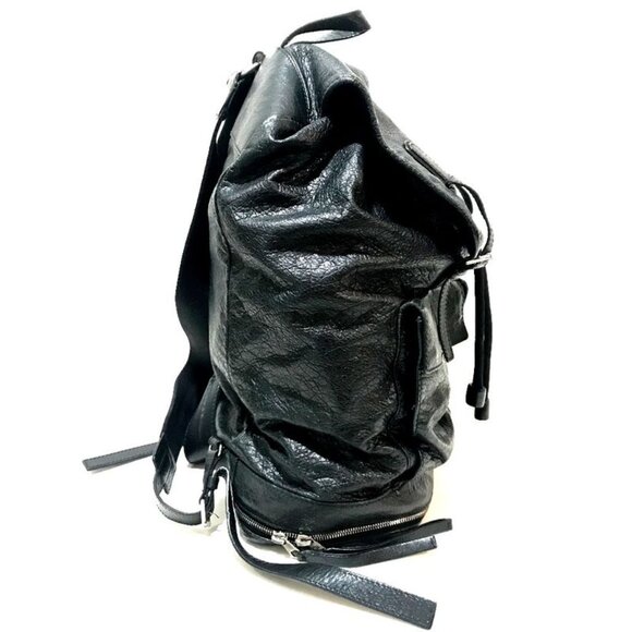 Balenciaga Backpack Sheepskin Black main image 8